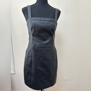 Abercrombie and Fitch Faux Leather Dress